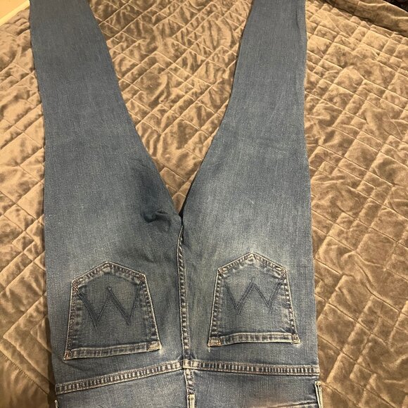 MOTHER Denim - High Waisted Looker - Wash, What I had before I had you - Size 28 - Picture 4 of 6